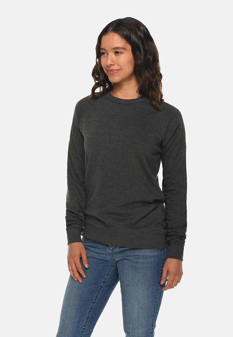 Lane Seven Apparel - Wholesale Sweatshirt - Unisex - French Terry Raglan Crewneck - For Men and Women3