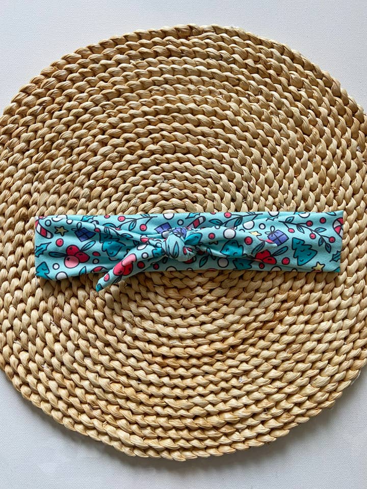 Bandeau à cravate de Noël pour la vente par Twig + Roe