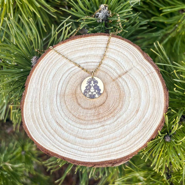 Arthousefern - Wholesale Pendant/Charm Necklace - Huldra necklace- Stainless Steel11