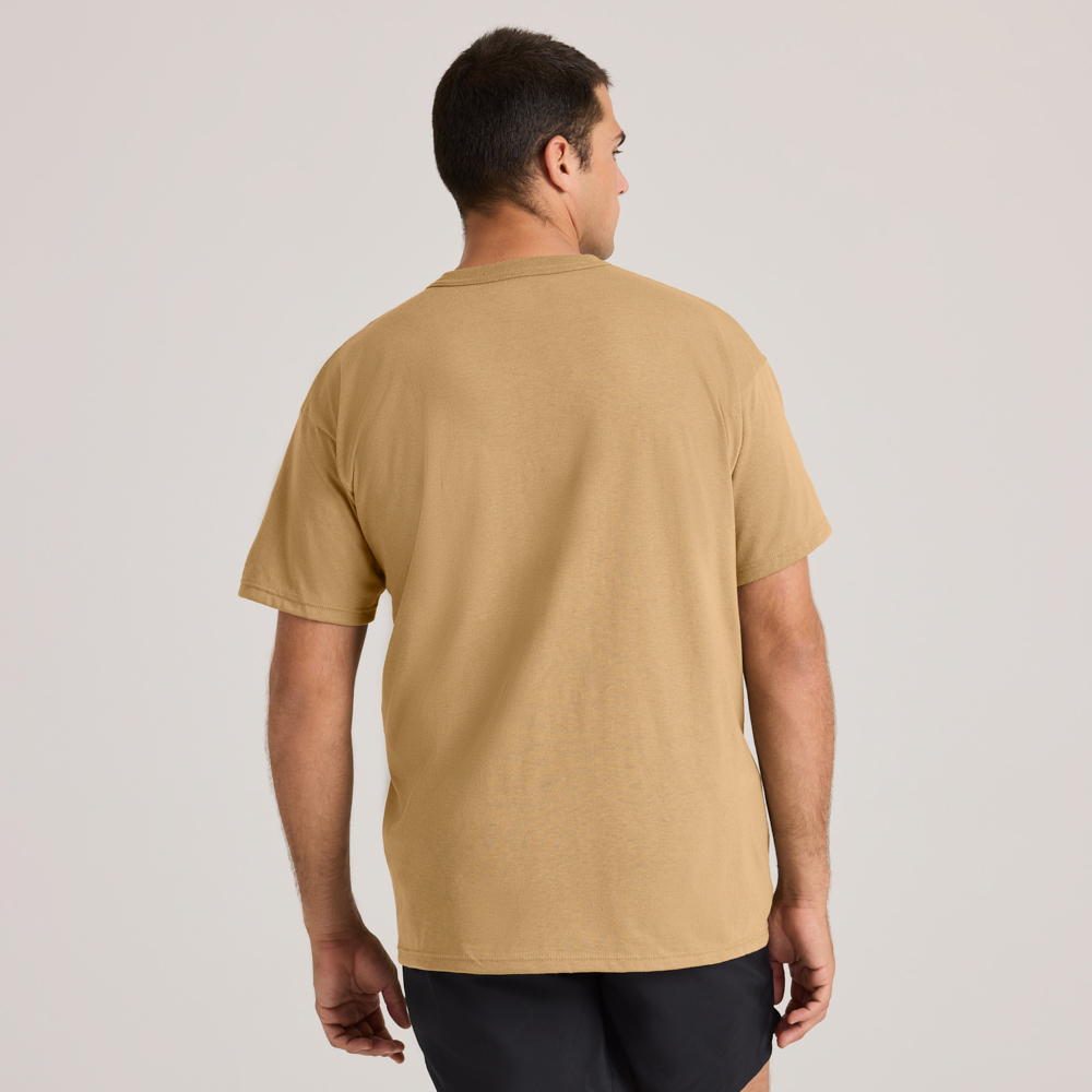 WholesaleSmartbuyCom - Wholesale T-Shirt - Men's - T-Shirt TAN Color 100% Cotton Super Soft and Comfortable3