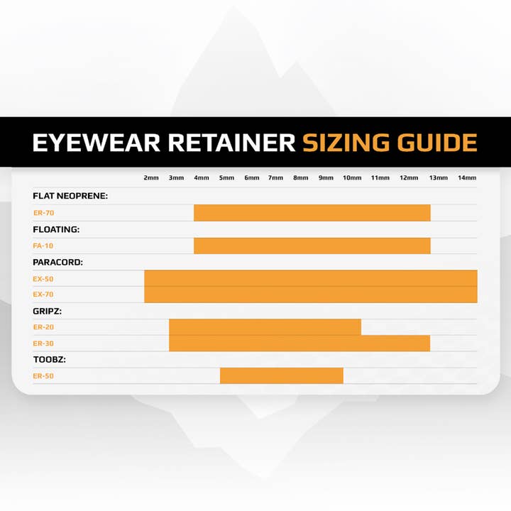 Carson - Wholesale Eyewear Cases & Holders - Unisex - Adjustable Paracord Eyewear Retainers, Assorted 6-Pack3