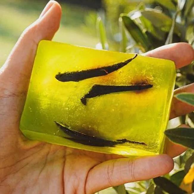 Savon feuille d'olivier pour la vente par Kyble Soaps