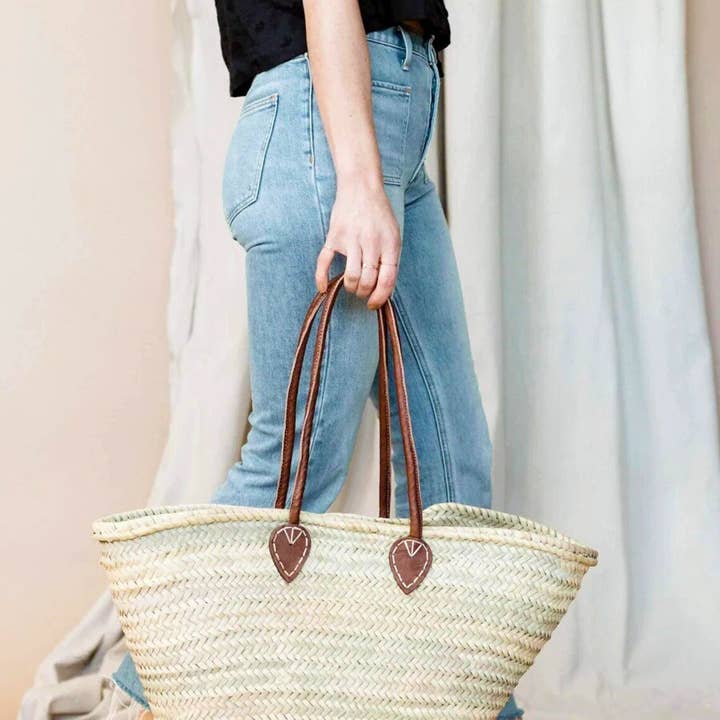 Melecraft – Engroshandel Strandtaske – Market kurv, marokkansk taske, marokkansk halm taske, kurv0