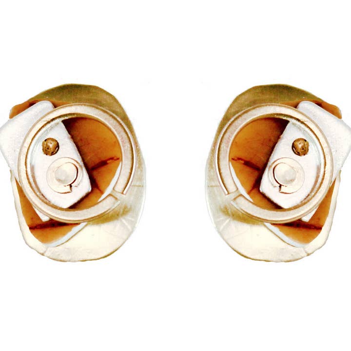 Handgefertigte Imprints Ohrringe aus Polymer Clay, Messing und Sterlingsilber für den Großhandel von Whitney Designs Ltd.