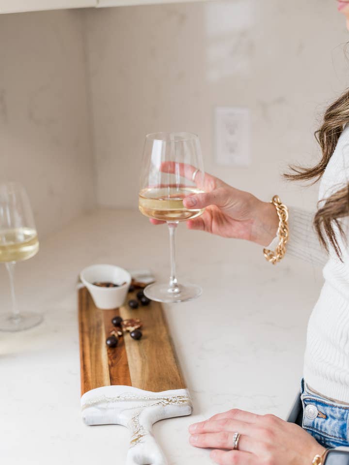 Skærebræt med harpiks til ost og charcuteri - Baguette 12,7x61 cm UDEN TOLD! for engroshandel hos Lynn & Liana Designs