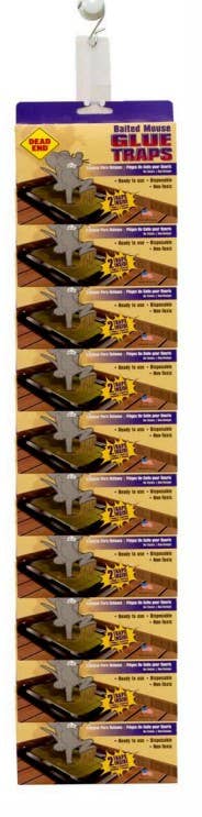 Living Concepts - Wholesale Insect Repellent - Mouse Glue Traps Dead End 2pk1