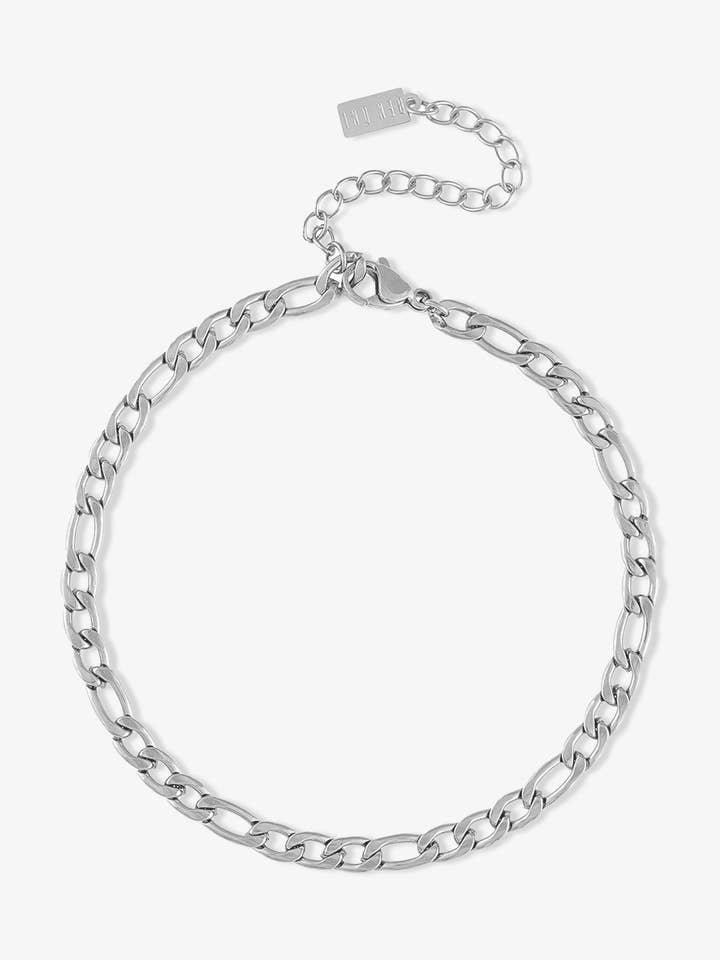 Bracelet de cheville à chaîne Kim Figaro pour la vente par Ben Oni Jewelry