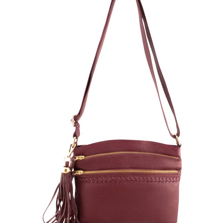 Cadelle Leather - Wholesale Crossbody bag – Women's - Bridgette Crossbody | Berry4