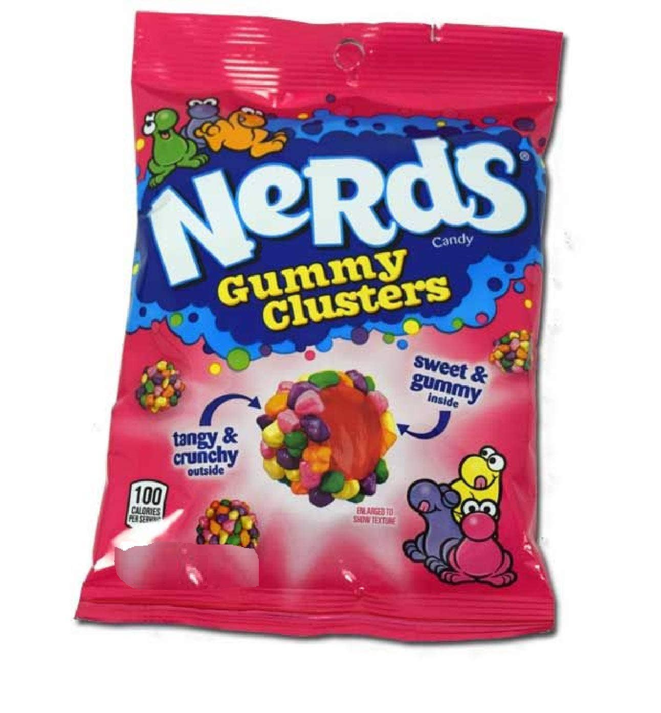 Shop The King - Wholesale Gummy - Nerds Gummy Cluster Rainbow Peg Bag 5 oz Single Bag1