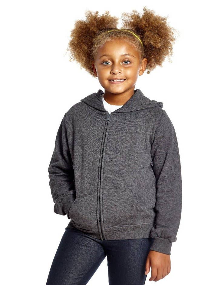 Leveret Pajamas - Wholesale Hoodie - Kids - Kids Zipper Hoodie Cotton 3