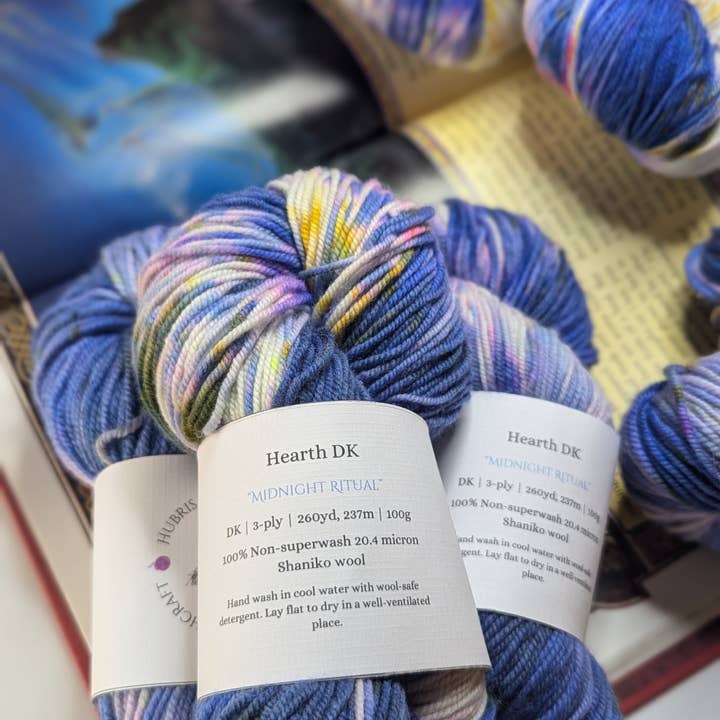 Hubris Hearthcraft - Wholesale Yarn - Midnight Ritual - Choice of Base2