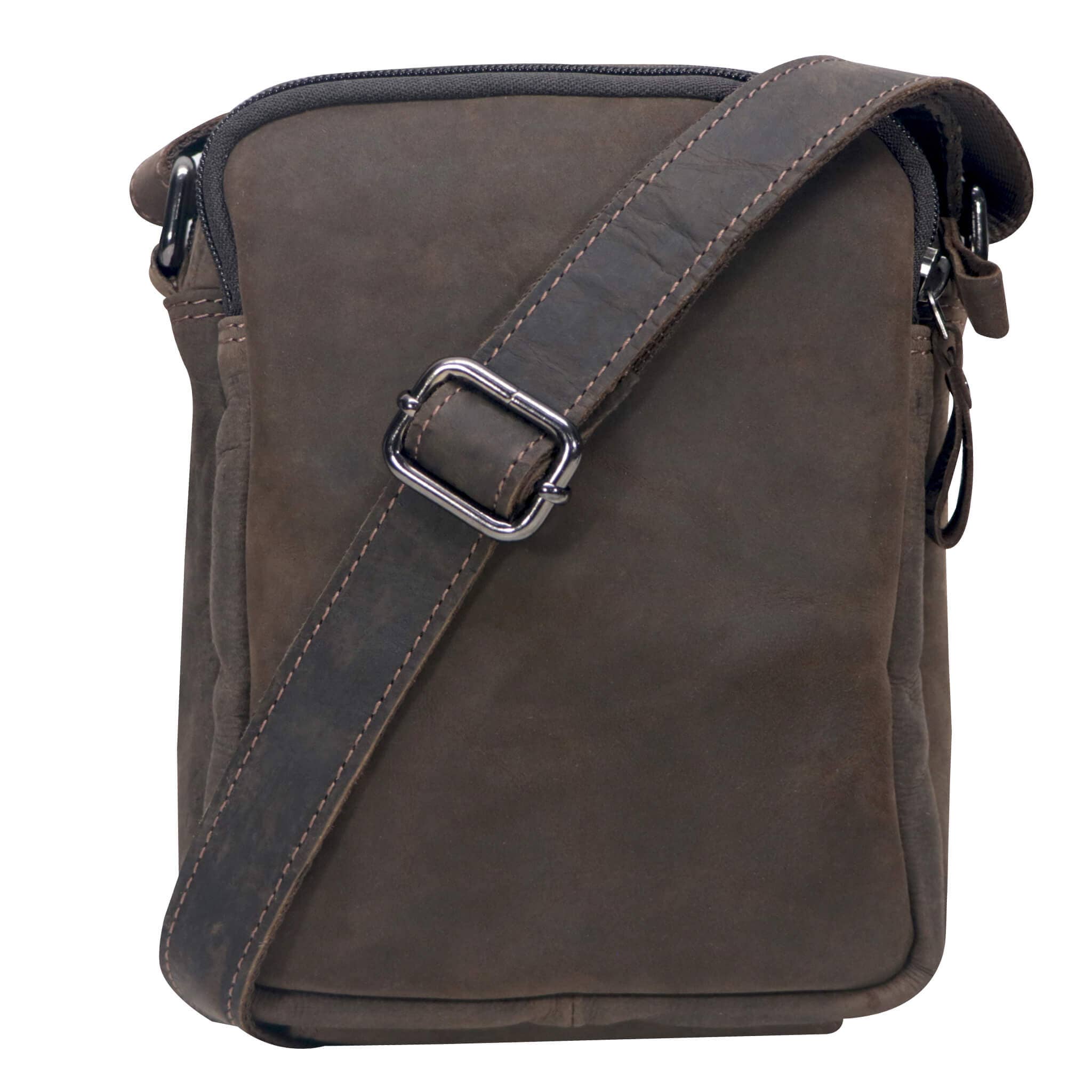 Greenwood – Engroshandel Crossbodytaske – unisex – Nili lille skuldertaske med flere rum Crossbody taske læder16