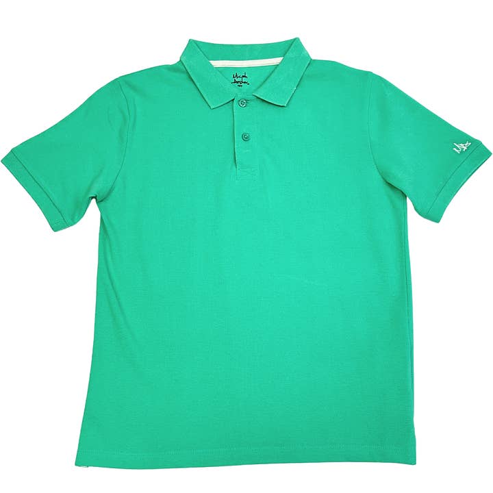 Aquamarine Poloshirt für den Großhandel von Micah Asher