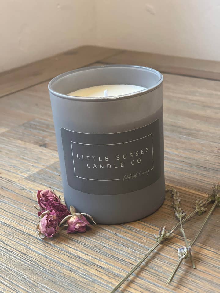 The Sussex Willow in Stone Grey for wholesale by Little Sussex Candle Co