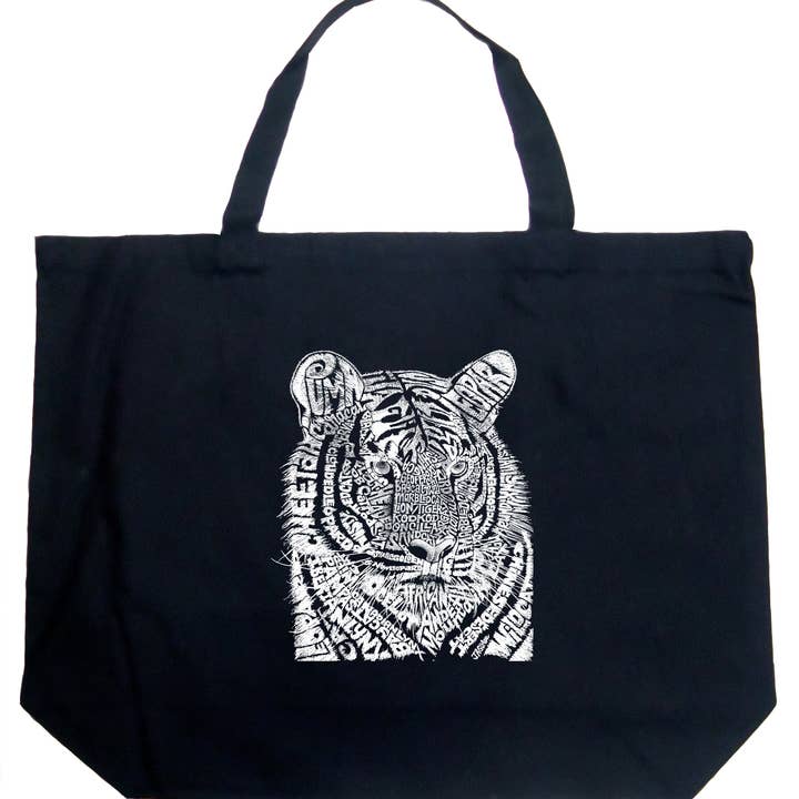 LA Pop Art Word Art Tygväska - Stora Katter för wholesale av LA Pop Art