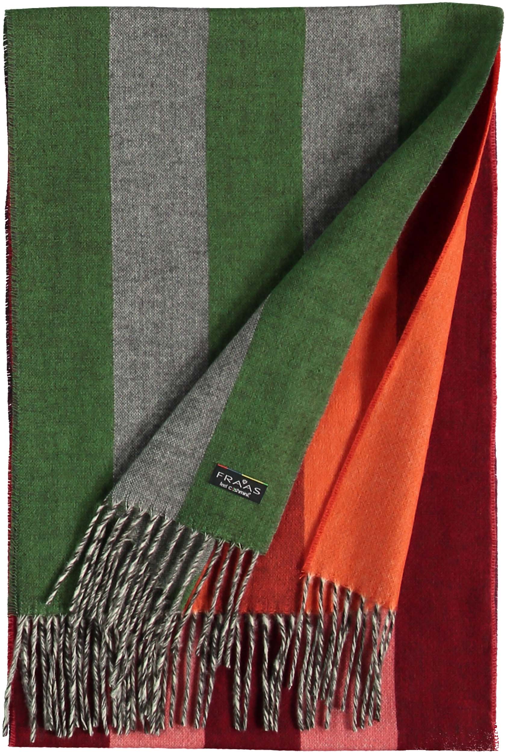 FRAAS - The Scarf Company - Wholesale Scarf - Women's - Artist Stripes Oversized Cashmink® Scarf4