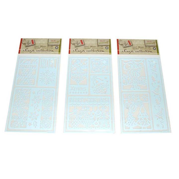 Aktual / Dekora Import S.A – wholesale Stencil – FLEXIBEL SJÄLVHÄFTANDE SCHABLON SORT-3
