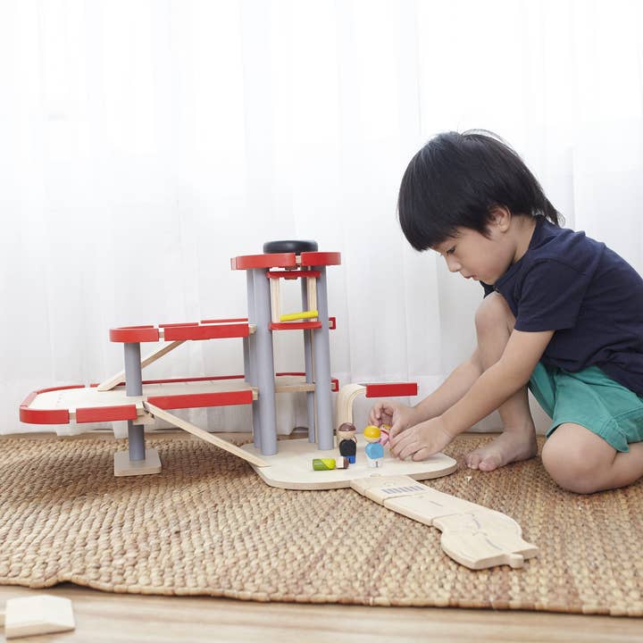 PlanToys - Wholesale Toy Set - Kids - Parking Garage2