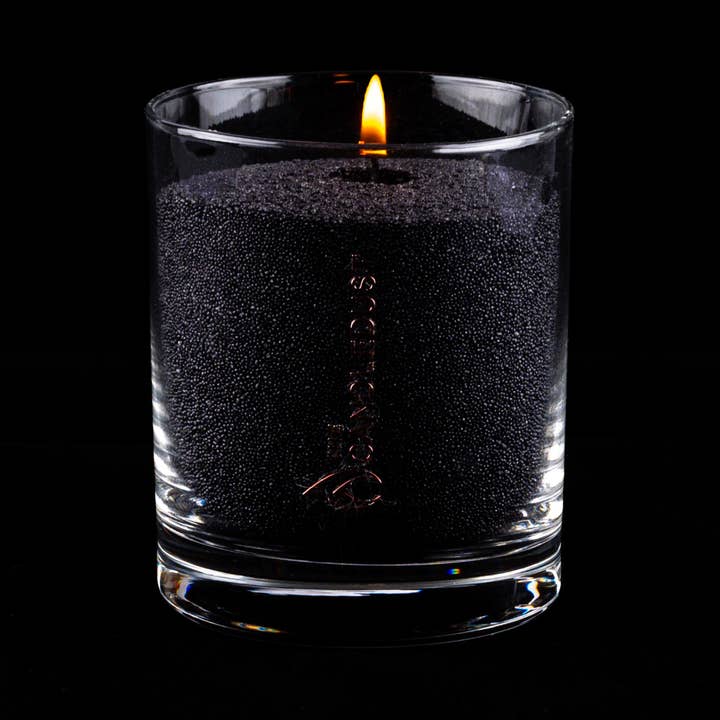 The Candledust - Vendita all'ingrosso Candela in vasetto - Candela nera in cera naturale senza profumo 160 g1