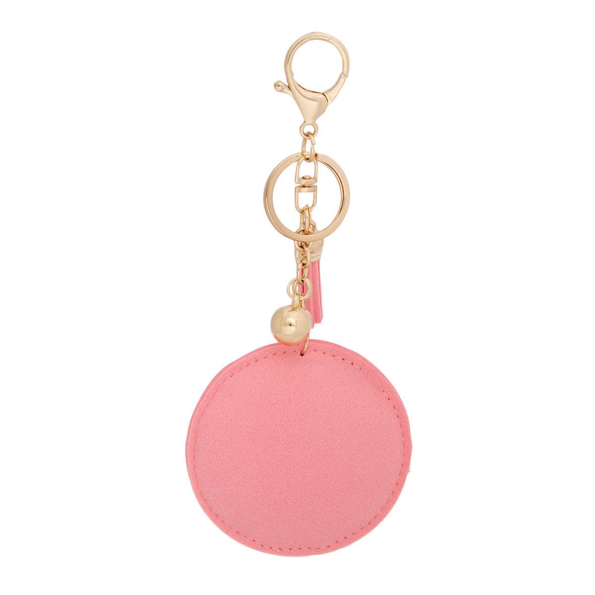 Keychain AKA Sorority Pink Padded Charm for Women for wholesale on Faire2