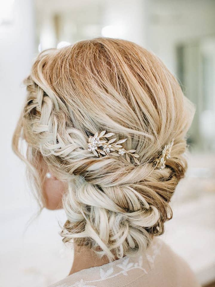 JEU DE PINCES CALVINA pour la vente par Brides & Hairpins