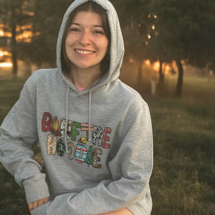 Bonfire Hoodie for wholesale by That's What She Shed