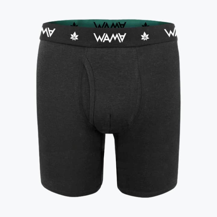 Boxer longs en chanvre pour la vente par Wama Underwear