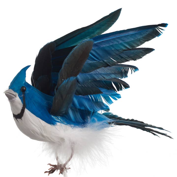 Studio Specialties - Wholesale Decorative Tabletop Object - BLUE JAY - FLYING 9"0