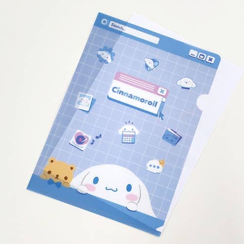 BCZShop - Wholesale Folders - SANRIO CHARACTERS L FOLDER - CINNAMOROLL
