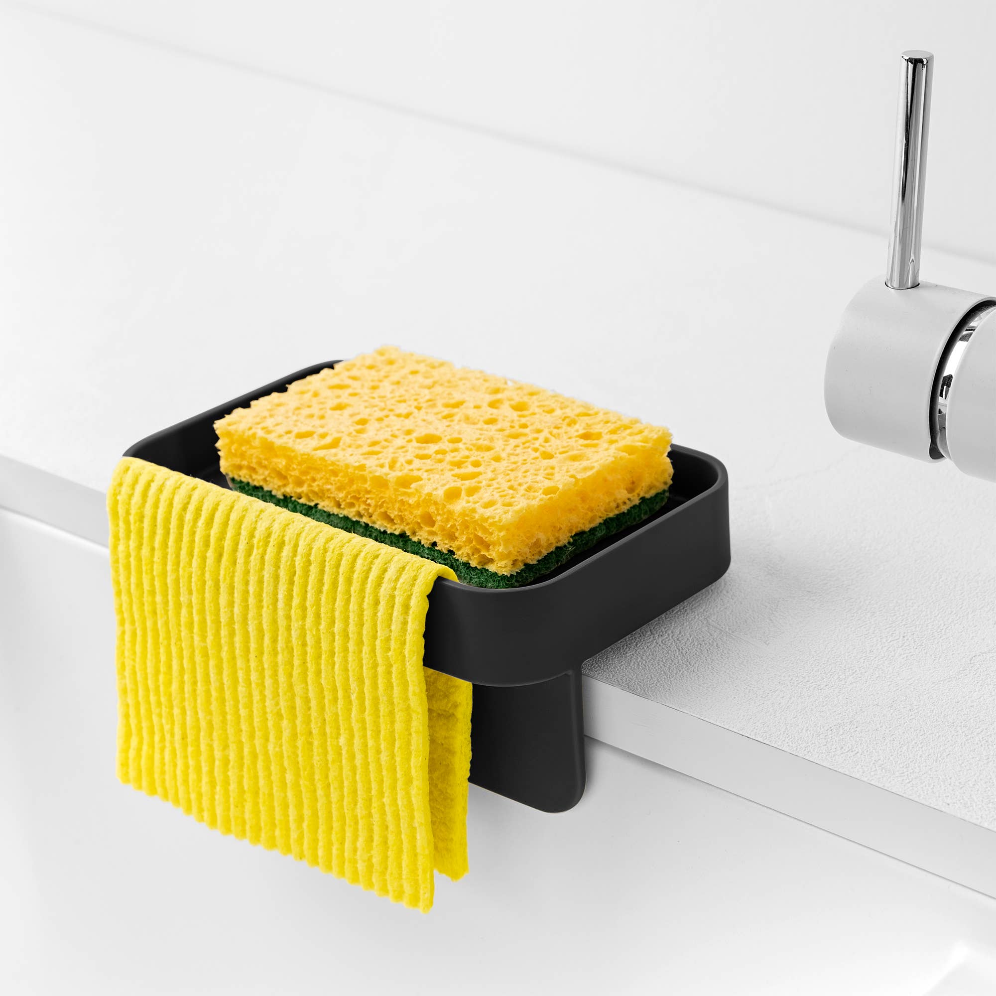 Blim Plus - Wholesale Sponge Holder - Battigia sponge holder | with suction cups, for sponges and cloths2