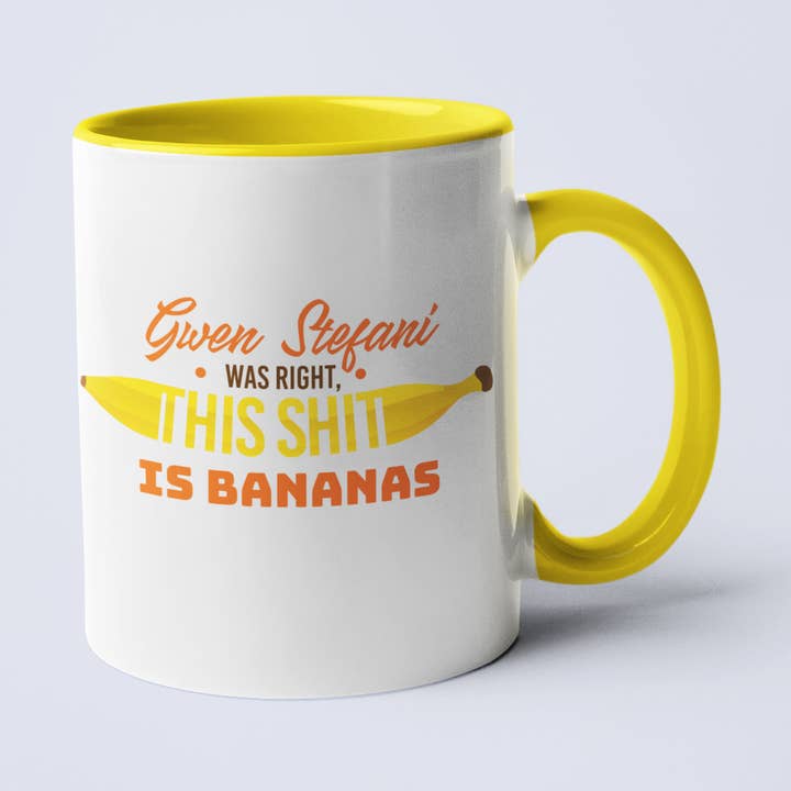 Calm Down Caren - Wholesale Koffiemok - This Shit Is Bananas keramische koffiemok3