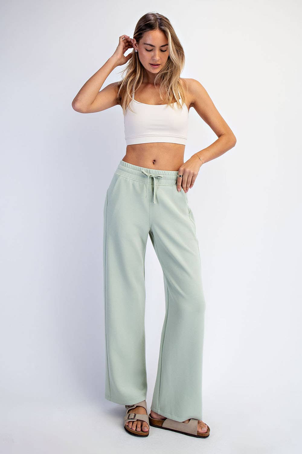 Rae Mode - Wholesale Pants - Women's - MODAL SCUBA STRAIGHT PANT59