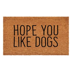 Hope You Like Big Ass Dogs Doormat, Funny Doormat, Dog Doormat, Dog Door Mat,  I Hope You Like Dogs, Dog Gift, Dog Lovers Gift, Big Ass Dogs 