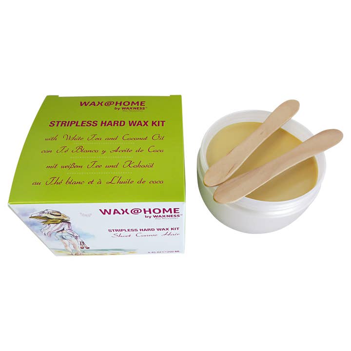Waxness - Wholesale Body hair removal product - Wax at Home Microwavable White Tea Stripless Wax Kit 8.45 Oz by Waxness1