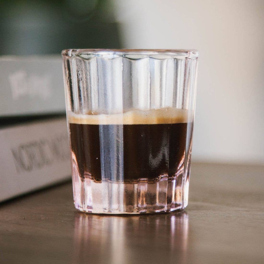 Brût Home and Glassware - Wholesale Cocktail/Liquor Glass - Espresso Glass Reed | 7 CL | blush pink | Espresso cups0