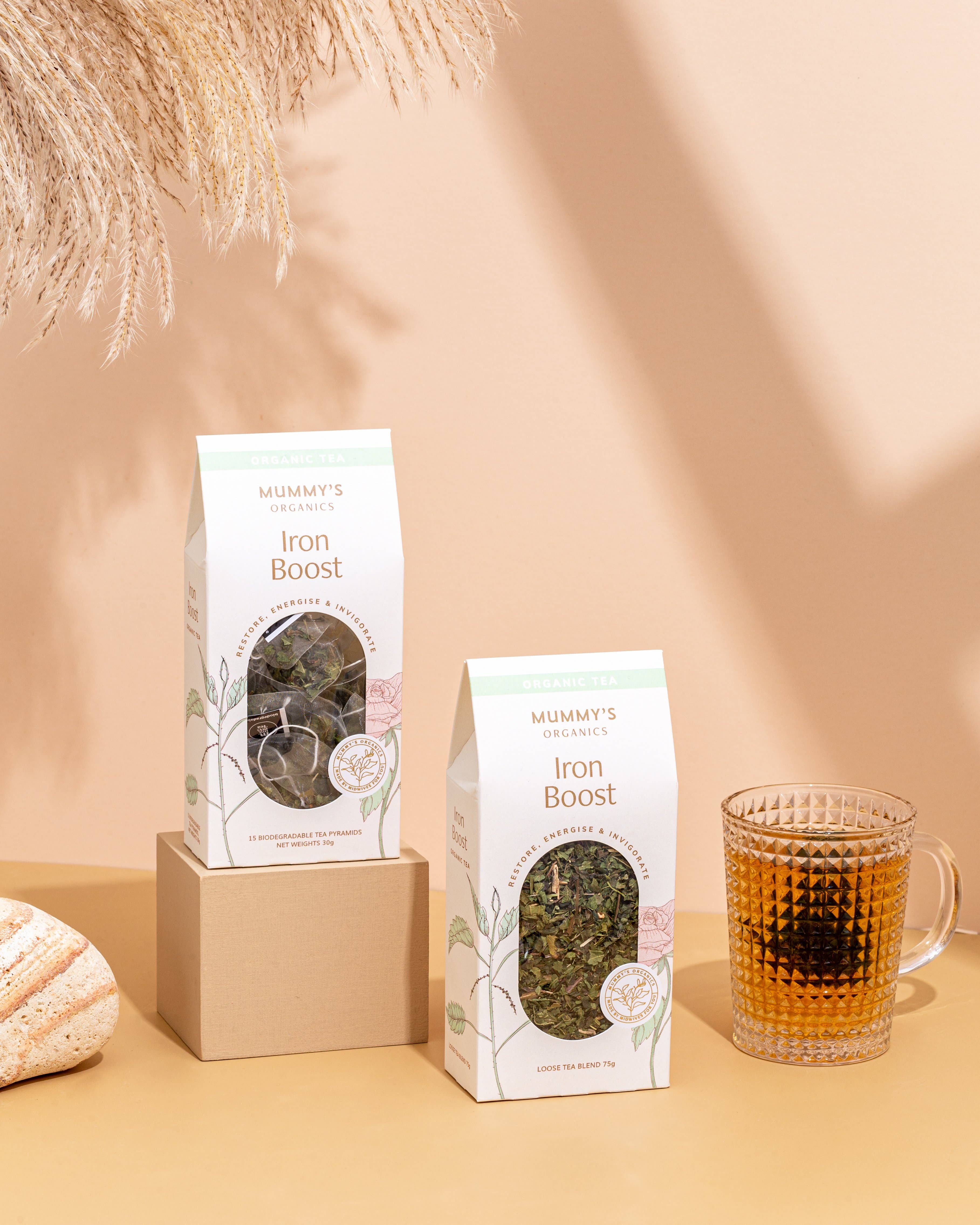 Mummy's Organics - Wholesale Nursing Tea - Maternity - Iron Boost Tea (Organic)2