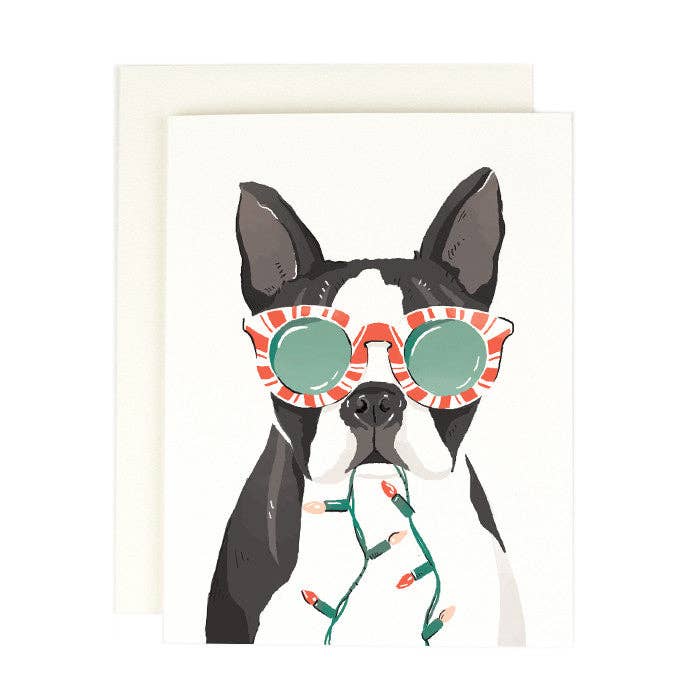 Amy Heitman - Wholesale Christmas Card - Boston Holiday Lights