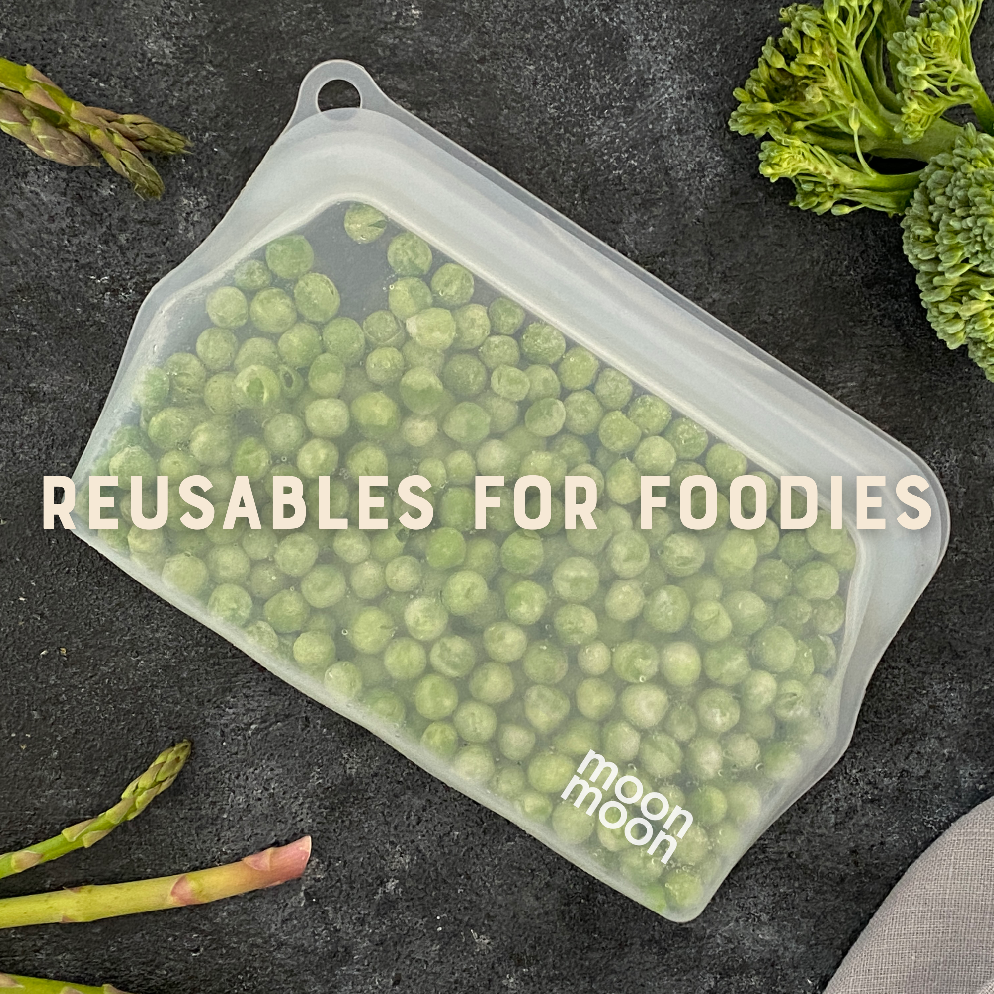 Moonmoon – Wrap/saco para armazenar alimentos por atacado – Conjunto com 3 Sacos de Silicone Reutilizáveis para Alimentos - Para Freezer7