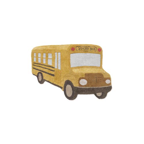 Washable Rug School Bus for wholesale by Lorena Canals