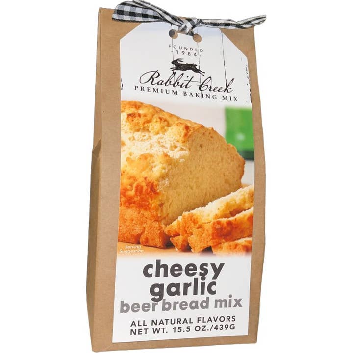 Rabbit Creek Gourmet - Wholesale Bread Mix - Cheesy Garlic Beer Bread Mix