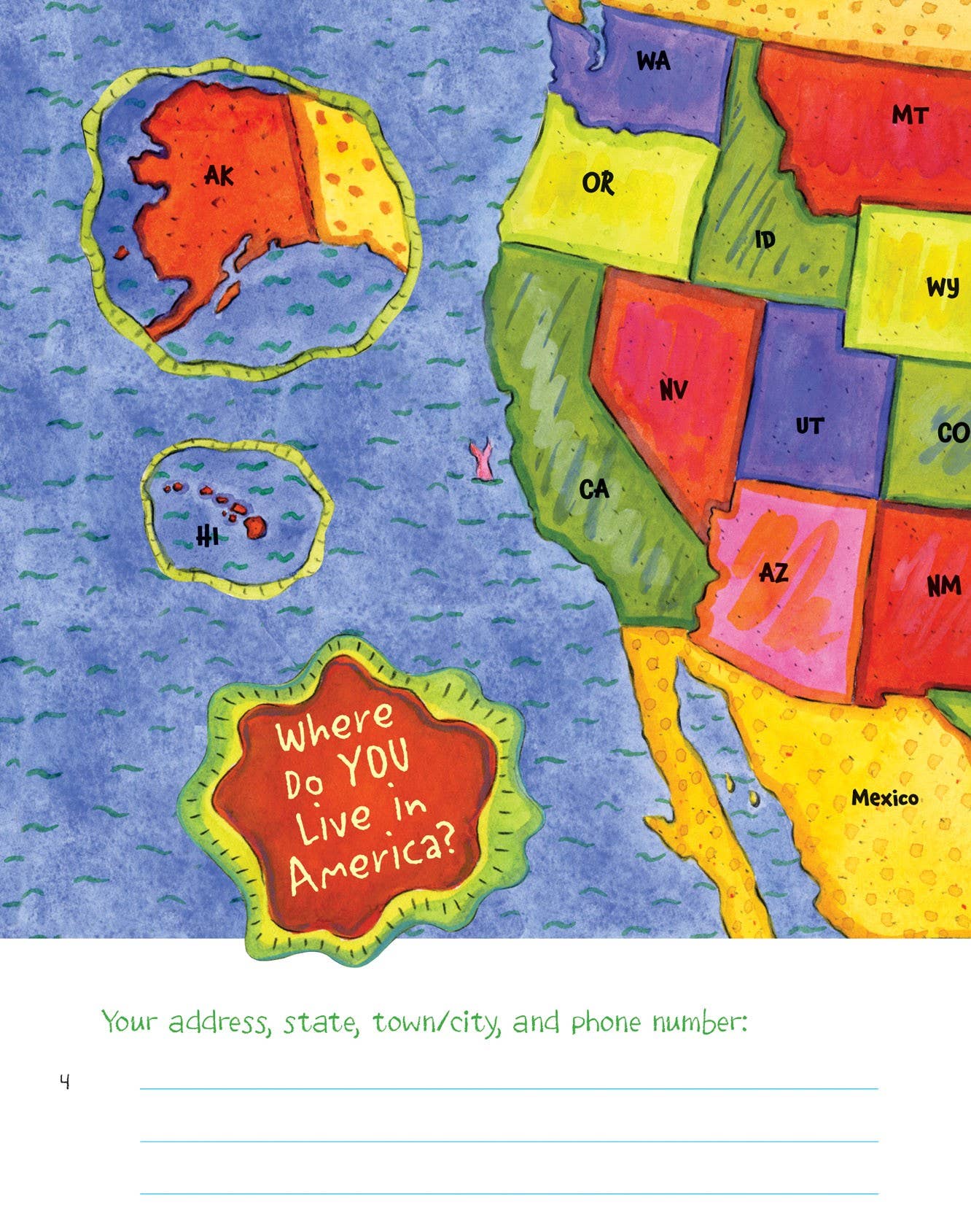 Sleeping Bear Press - Wholesale Journal/Diary - Kids - Diary of an American Kid Travel Journal2