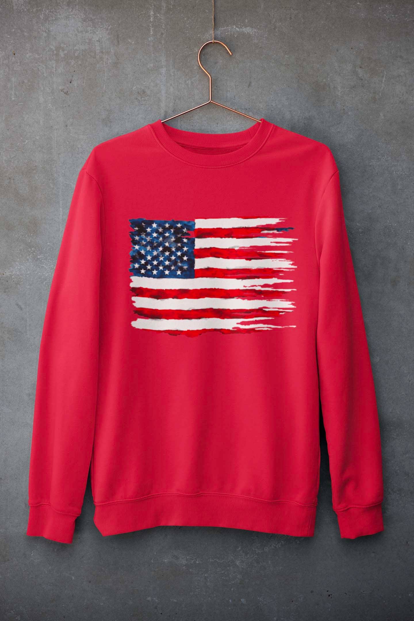 IALD - Wholesale Graphic Sweatshirt - Women's - America women's printed sweatshirt1