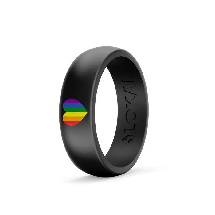 Lokai - Wholesale Band/Stacked Ring - CLASSIC RING - PRIDE HEART