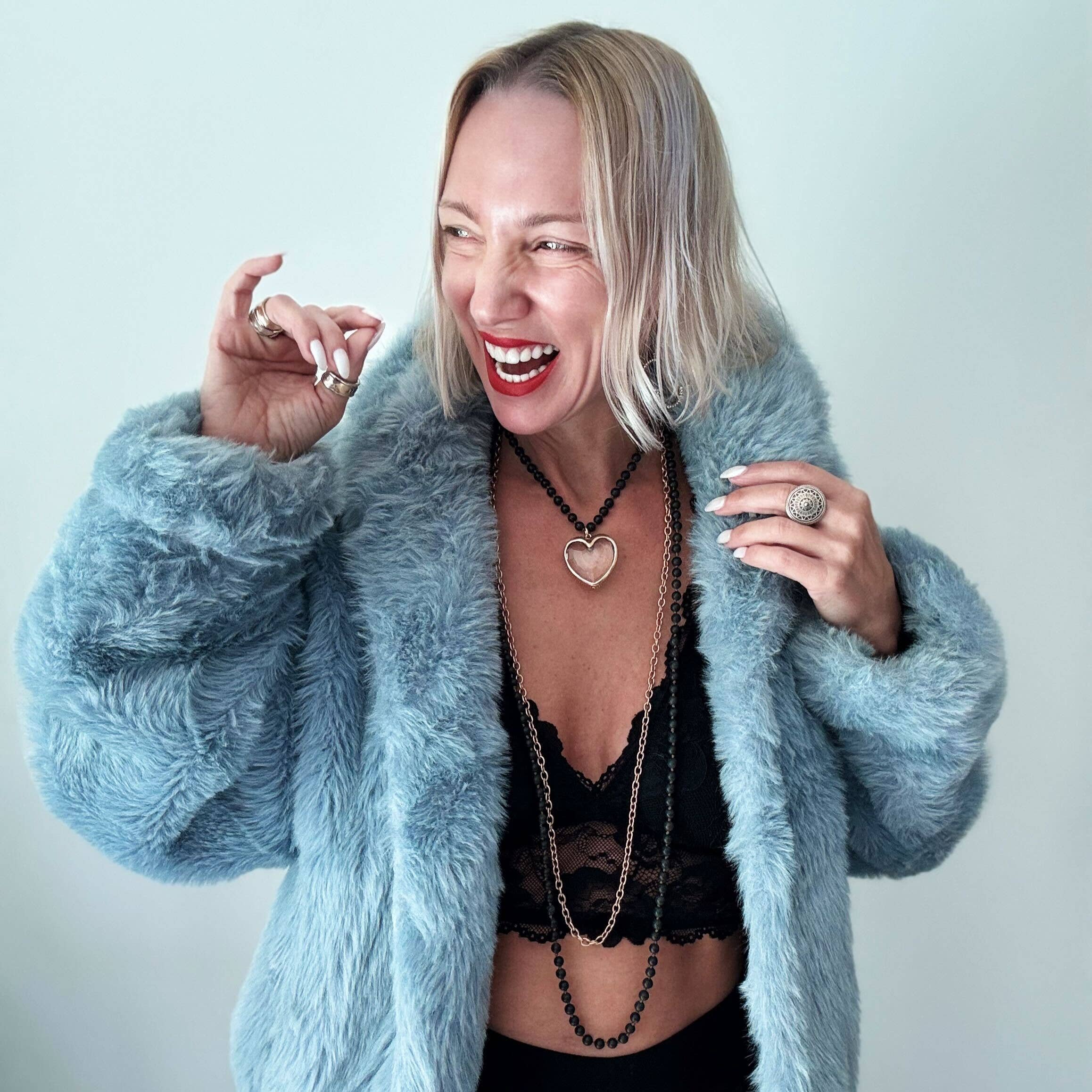 Katia Designs - Wholesale Kralen/parelketting - Kristallen Hart Lange Ketting Fusie Ketting4