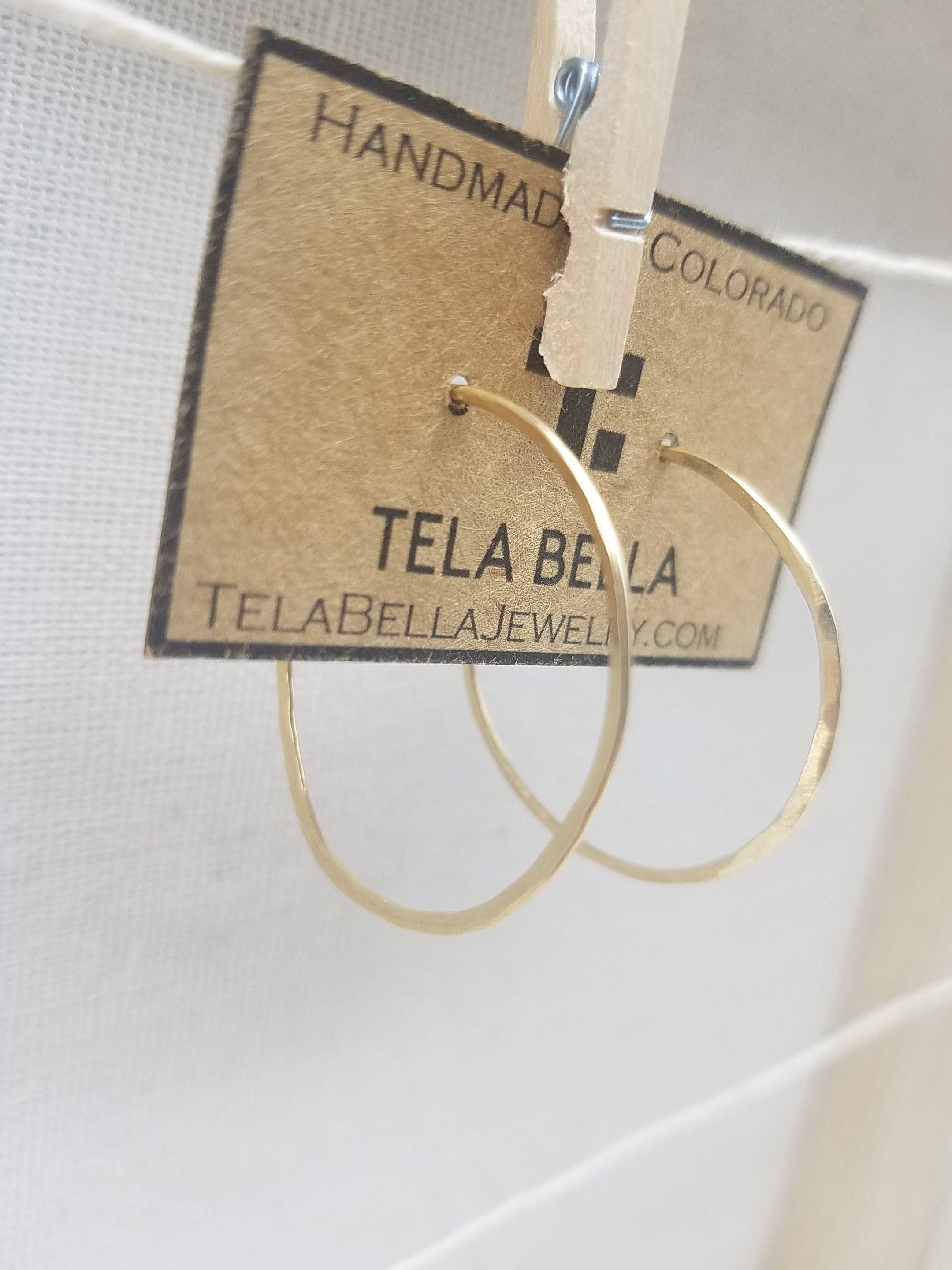 Tela Bella Jewelry – wholesale Hoop-örhängen – Guld Hoop-örhängen2