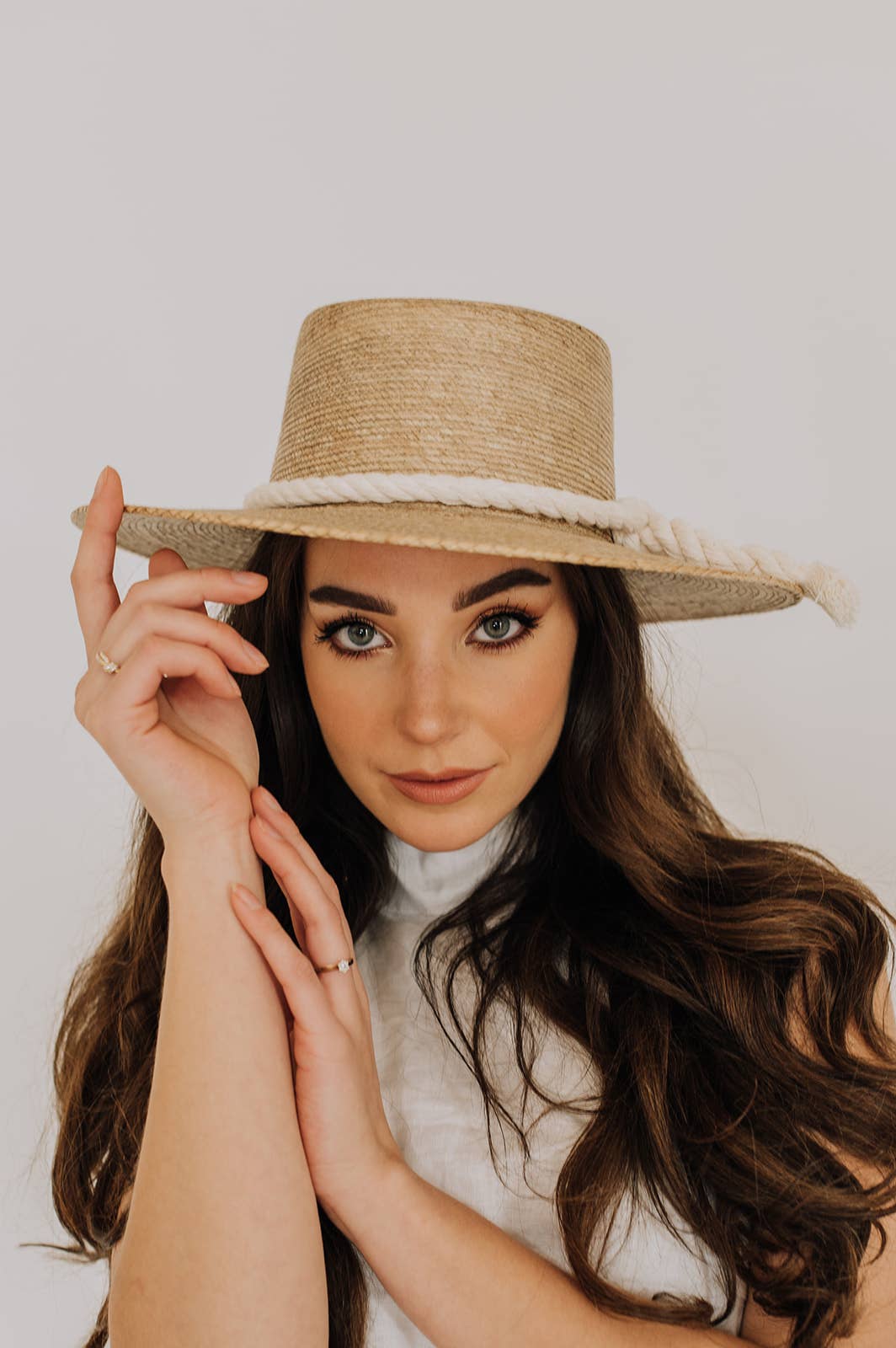 Sandoval Hats - Wholesale Straw Hat - Women's - Tulum · Boho boater hat4