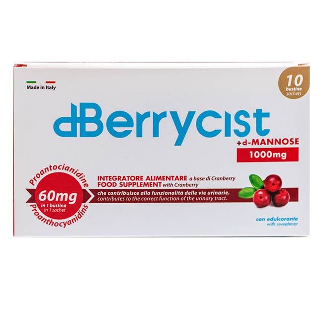 DBerryCyst 10 sachets: treats and prevents cystitis for wholesale by Tocas
