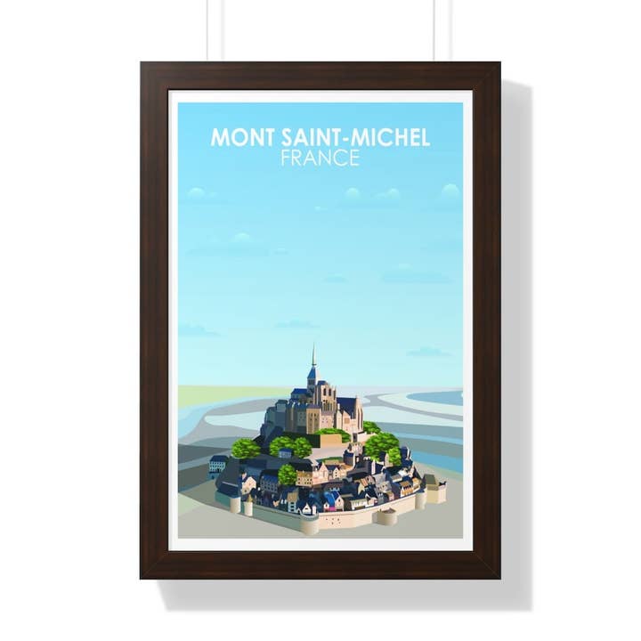 Mont Saint-Michel for wholesale by Atomic Koi Creatives