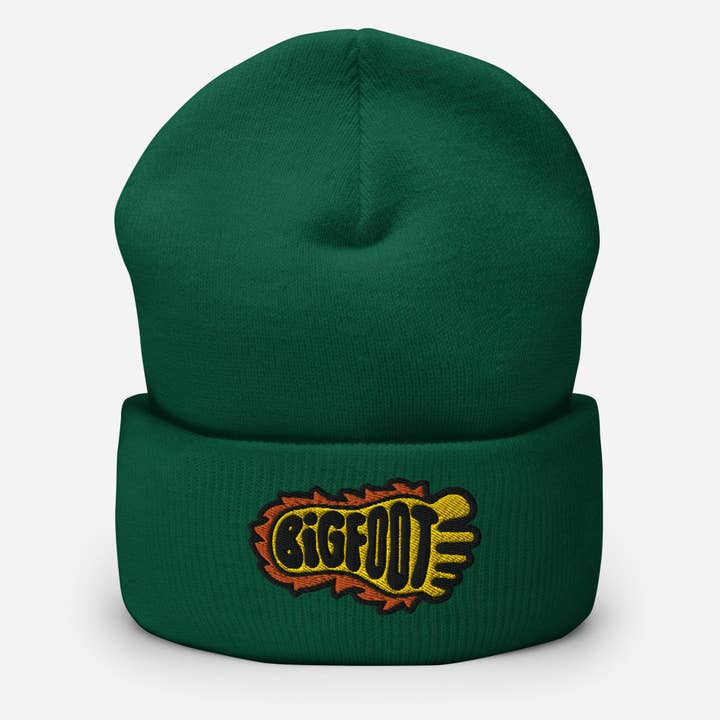 North Beast - Wholesale Beanie - Unisex - Bigfoot Big Foot - Cuffed Beanie
