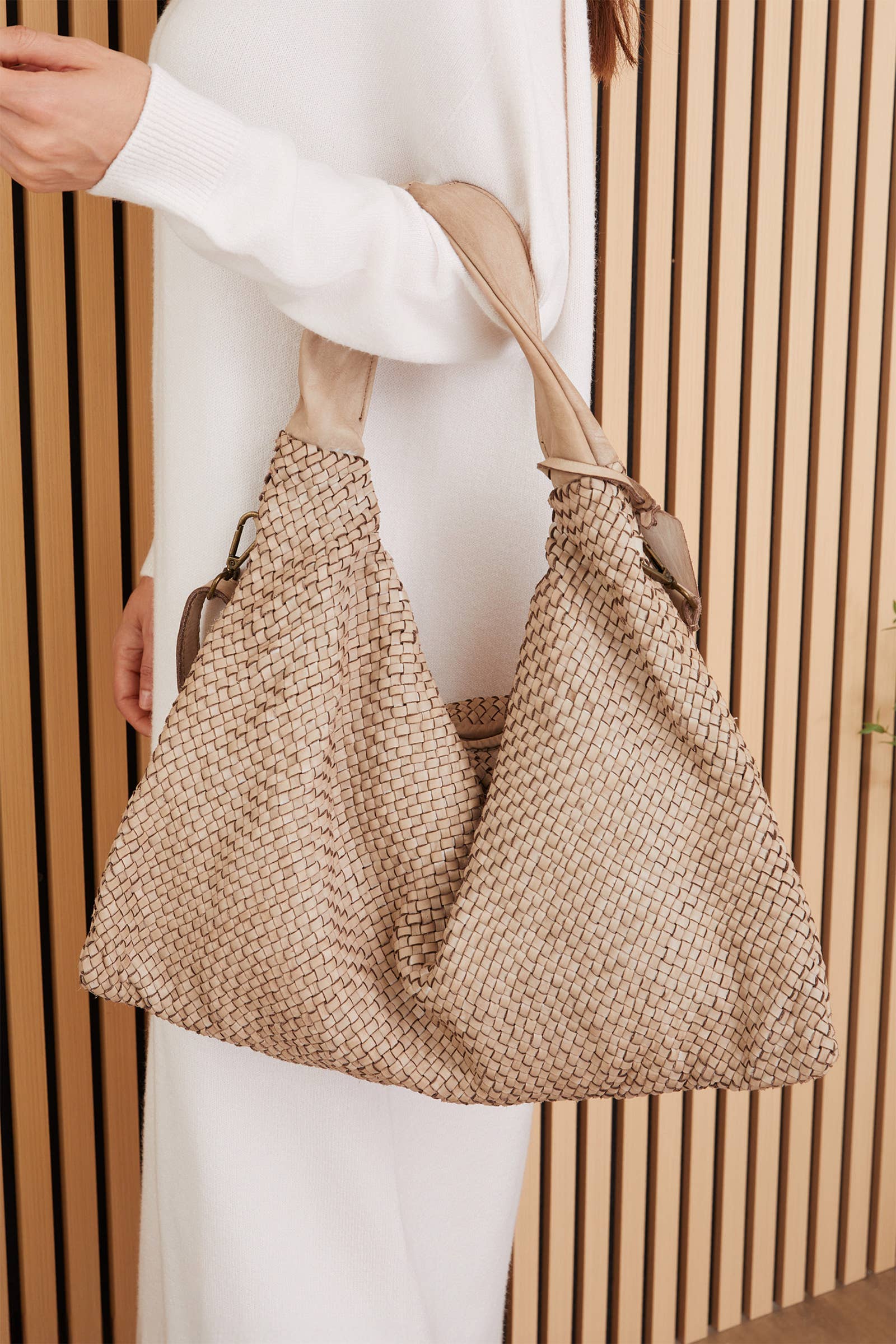 MILIO MILANO - Wholesale Top Handle Bag - Women's - INTRECCIATO (BRAIDED) SHOULDER (L003)2